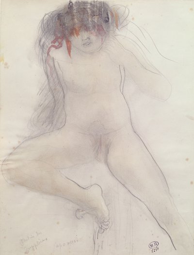Nude by Auguste Rodin